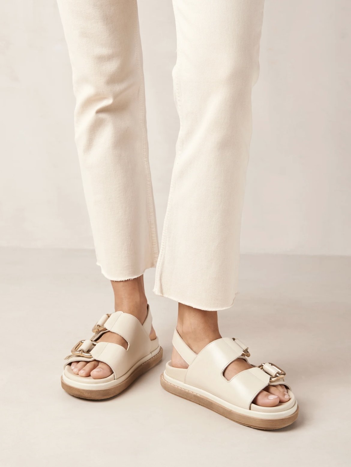 HARPER LEATHER SANDALS