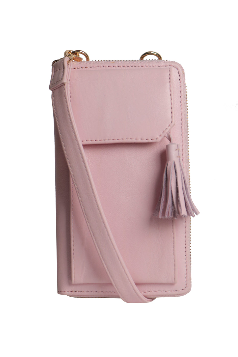 THREE FOLD WALLET CROSSBODY