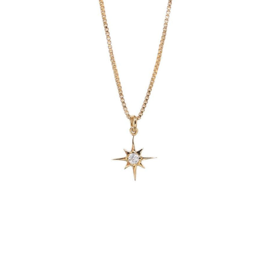 NORTH STAR NECKLACE 18"