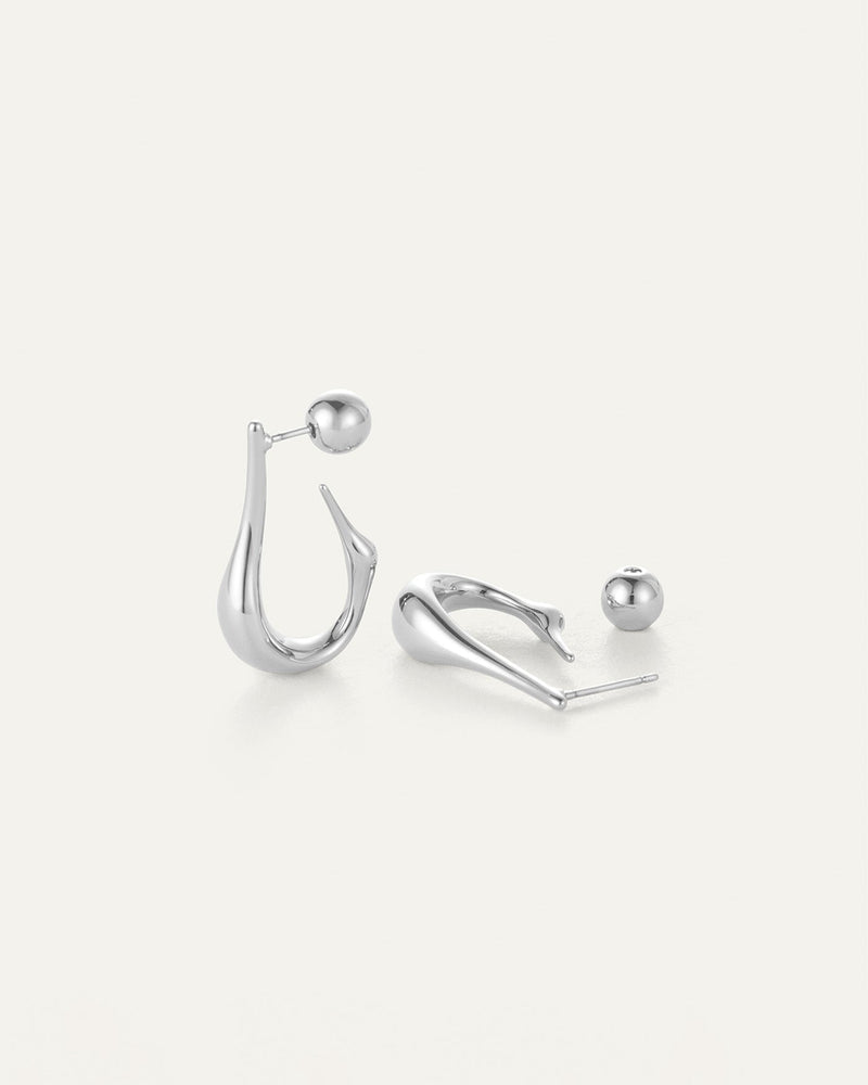 COLETTE HOOPS SMALL - SILVER