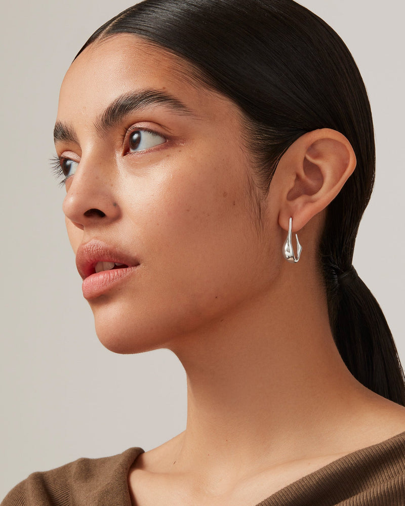 COLETTE HOOPS SMALL - SILVER