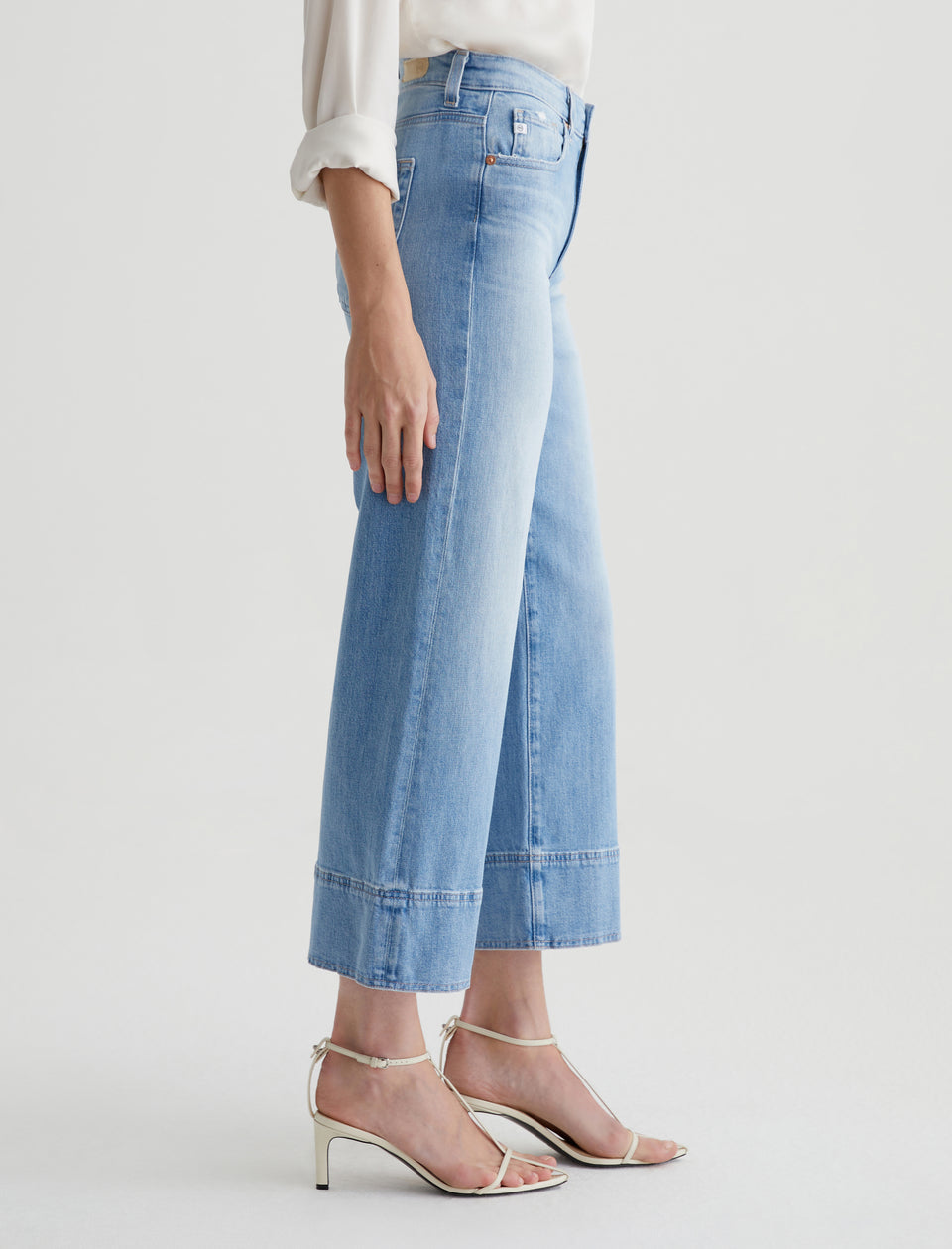 SAIGE WIDE LEG CROP DANA POINT