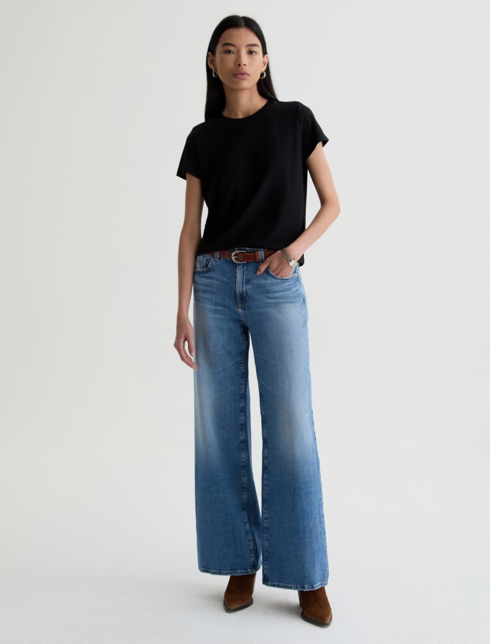 SAIGE WIDE LEG AMERICAN WEST