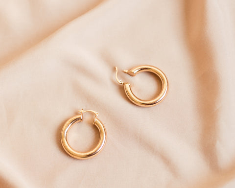 GOLDIE HOOPS - GOLD