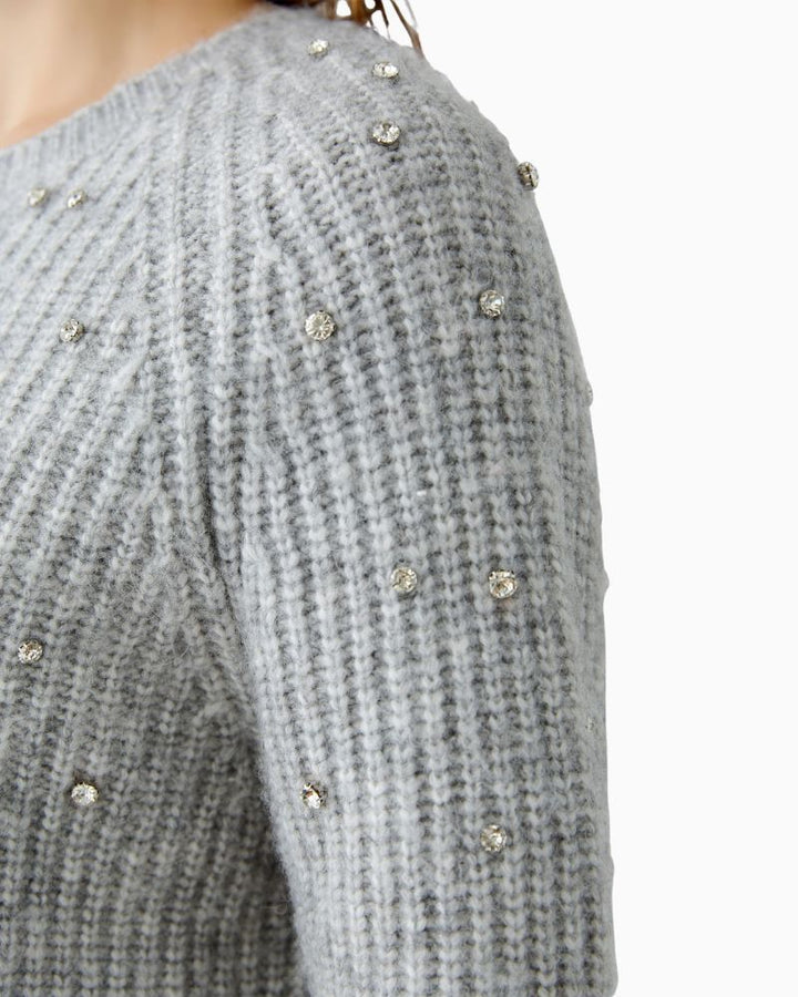 RHINESTONE SWEATER