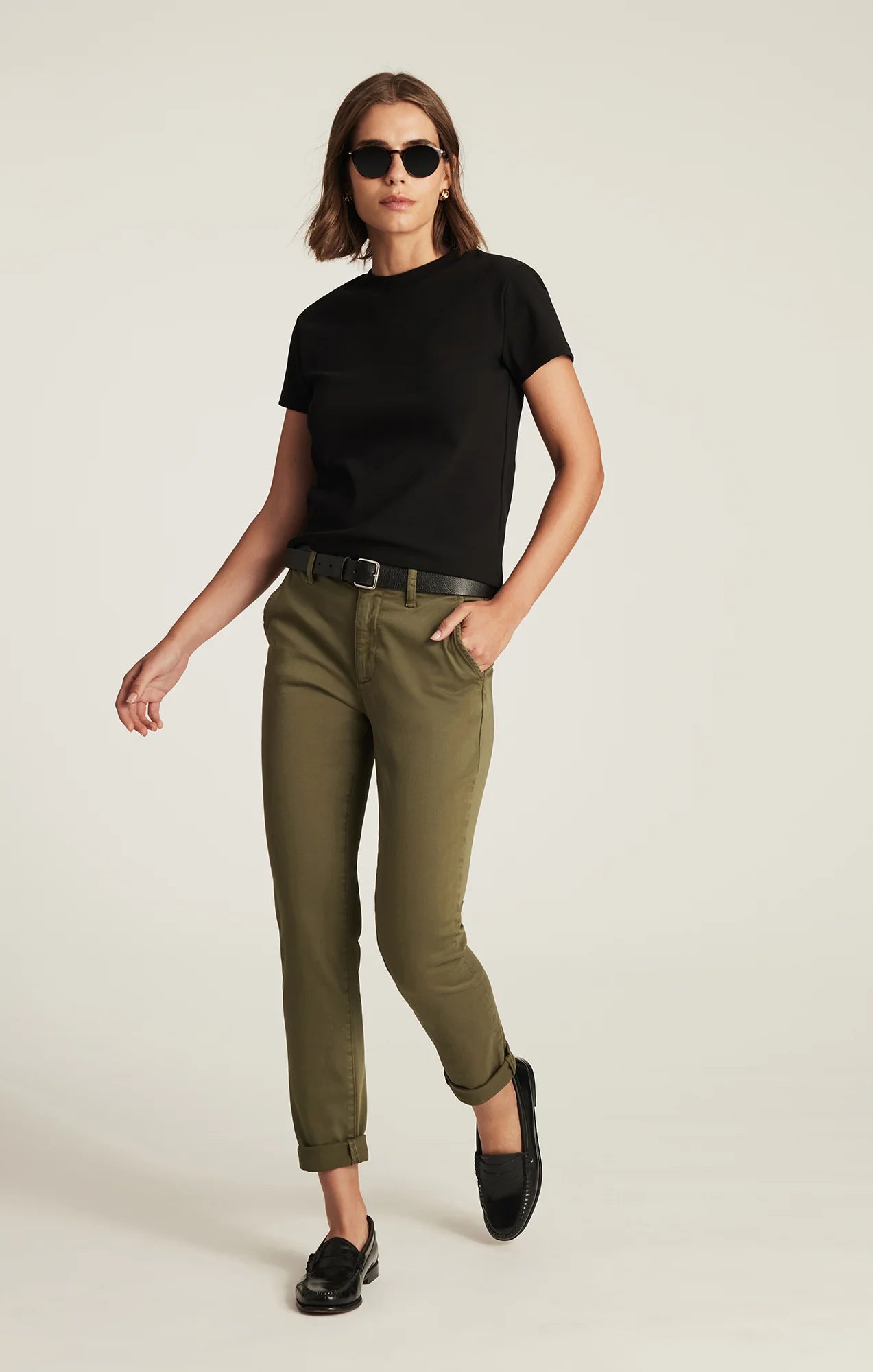 KATHLEEN SLIM BOYFRIEND PANT