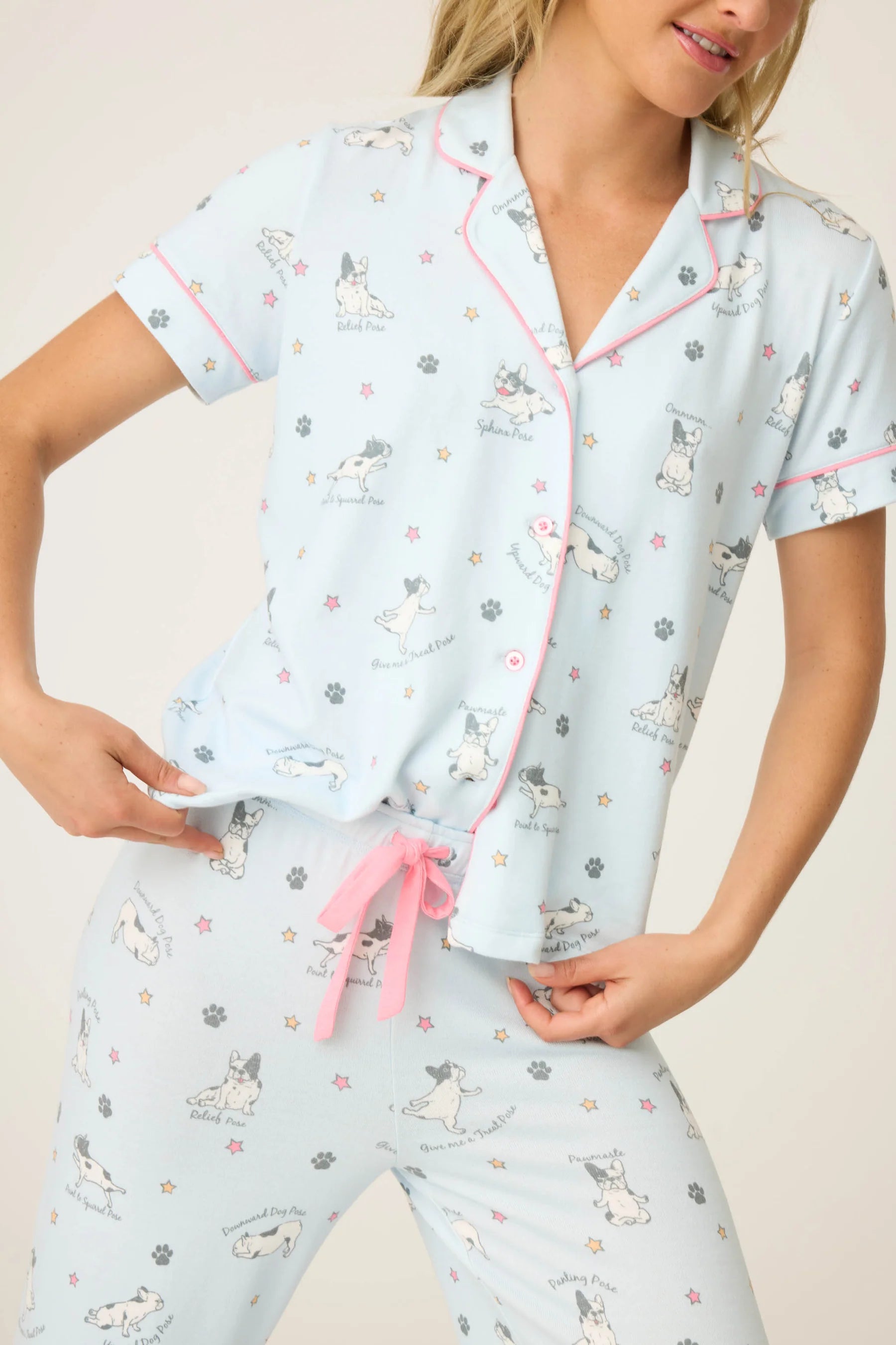PAWS AND BREATHE PJ SET