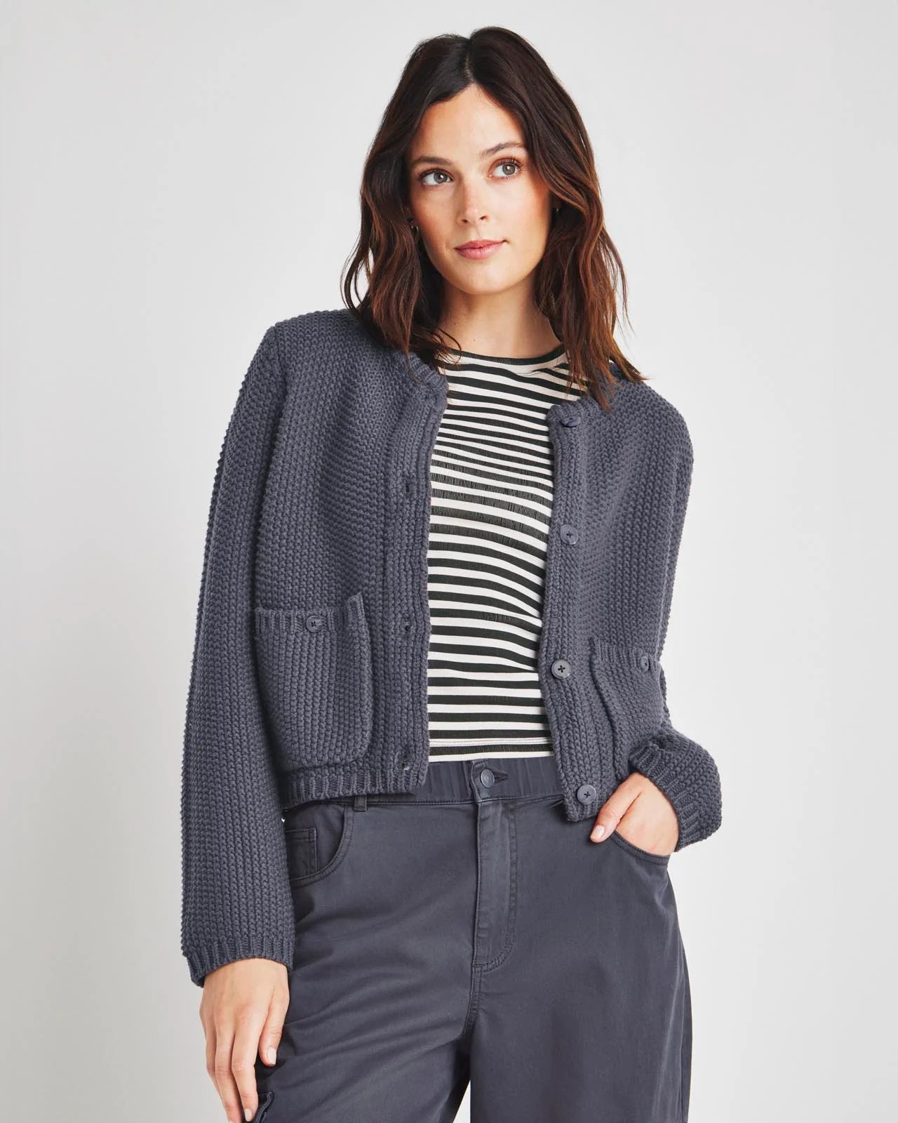 ANDREA CROP CARDIGAN