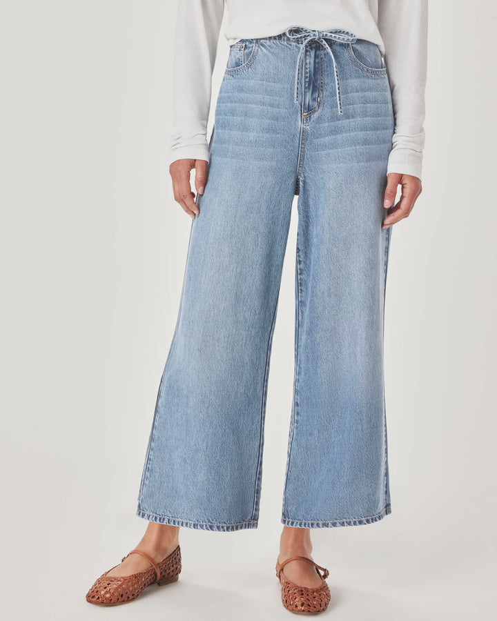 LOUNGE DENIM CROP PANT