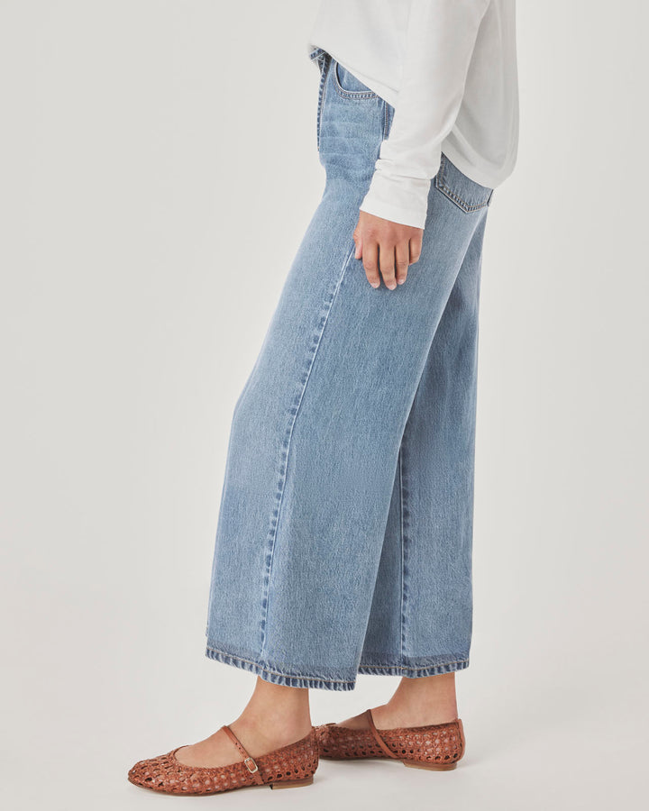 LOUNGE DENIM CROP PANT