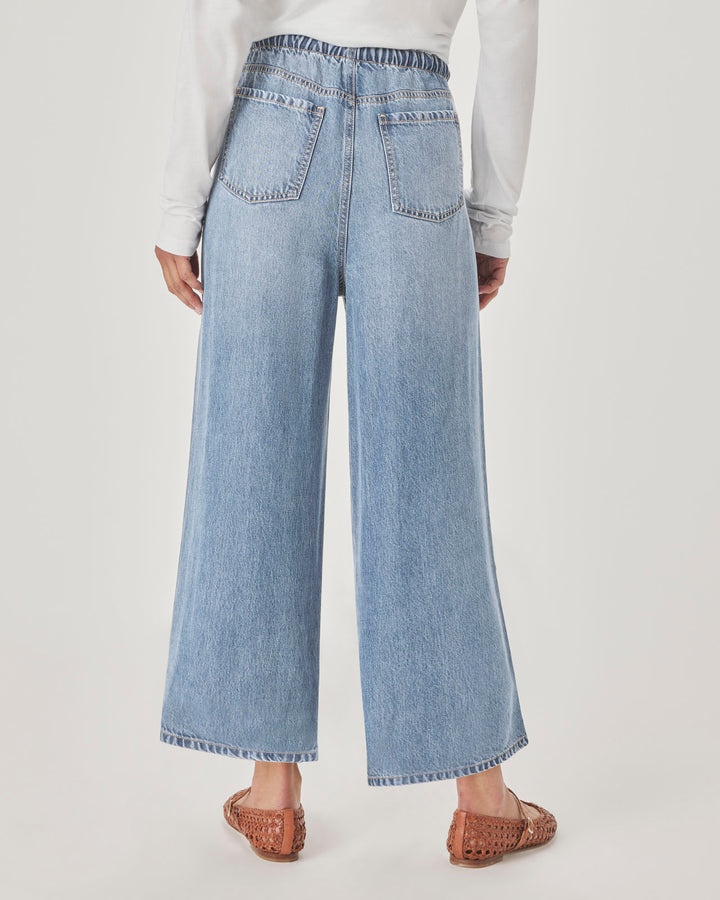 LOUNGE DENIM CROP PANT