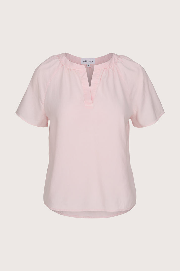 FLOWY SHORT SLEEVE PULLOVER