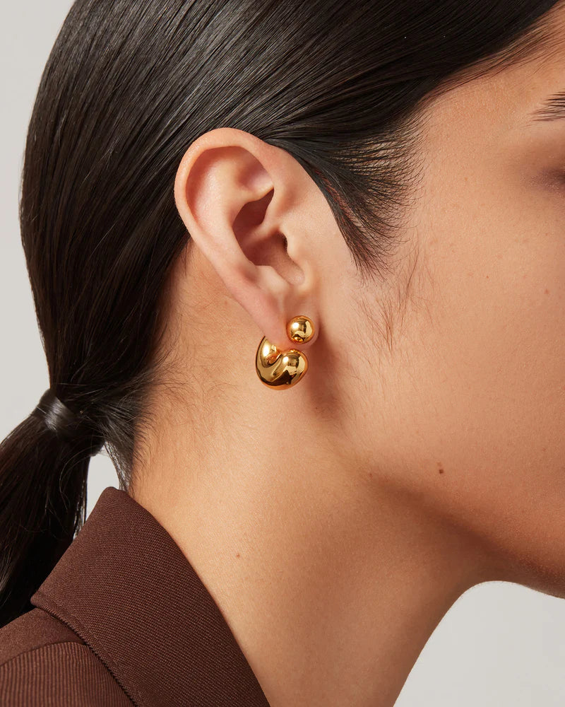 TOME HOOPS - GOLD