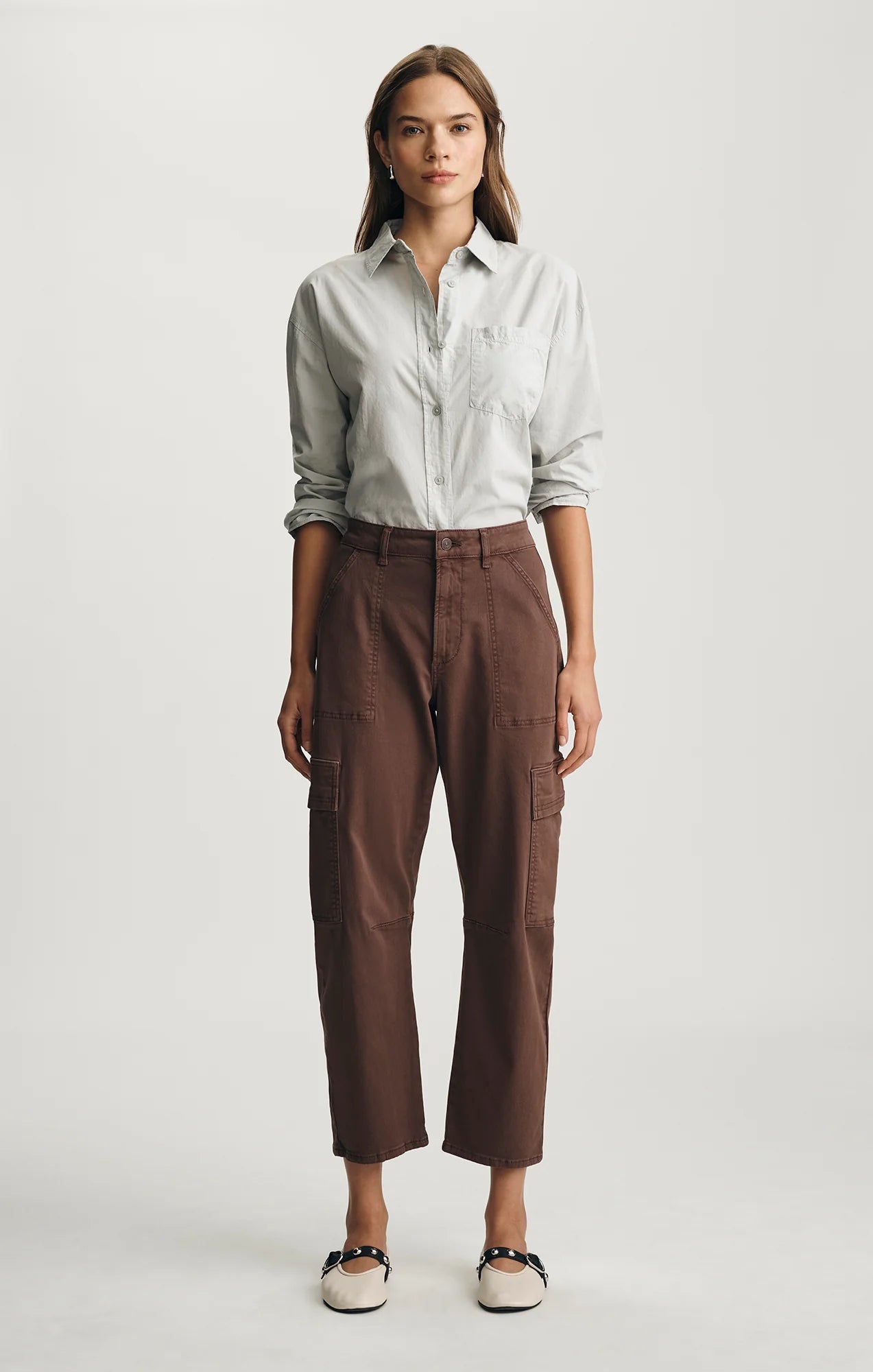 VINNIE BROWN TWILL PANTS