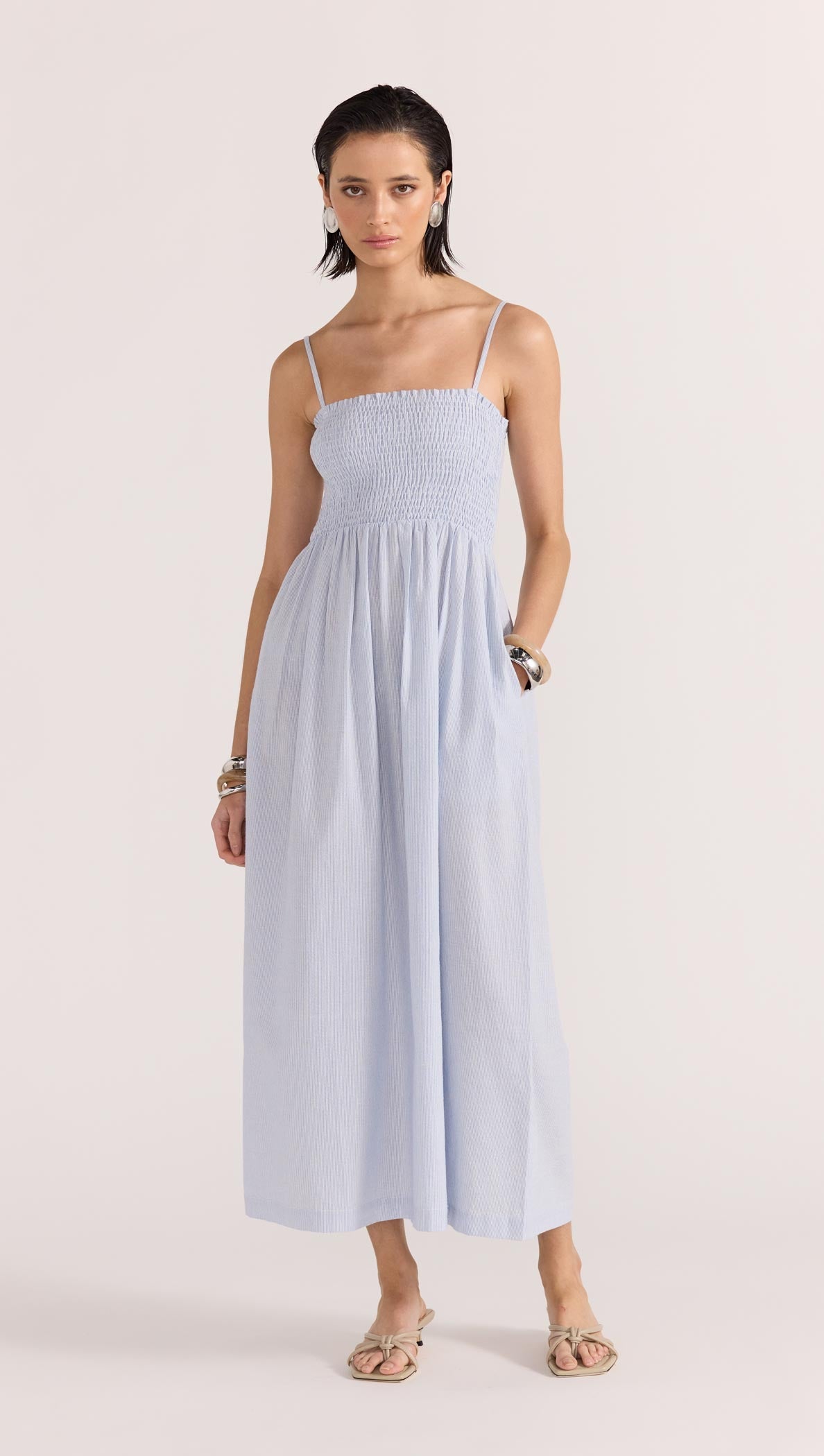 DANICA SHIRRED SUNDRESS