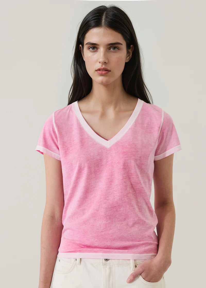 SS PIMA CLASSIC REV SPRAY CREW BRIGHT ROSE