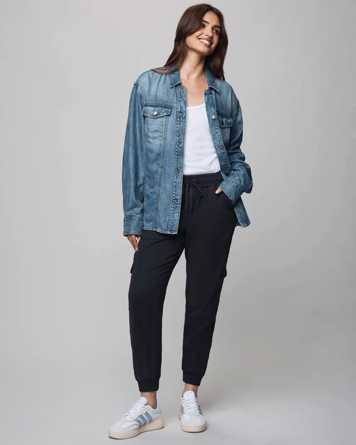 SOFT DENIM SHACKET