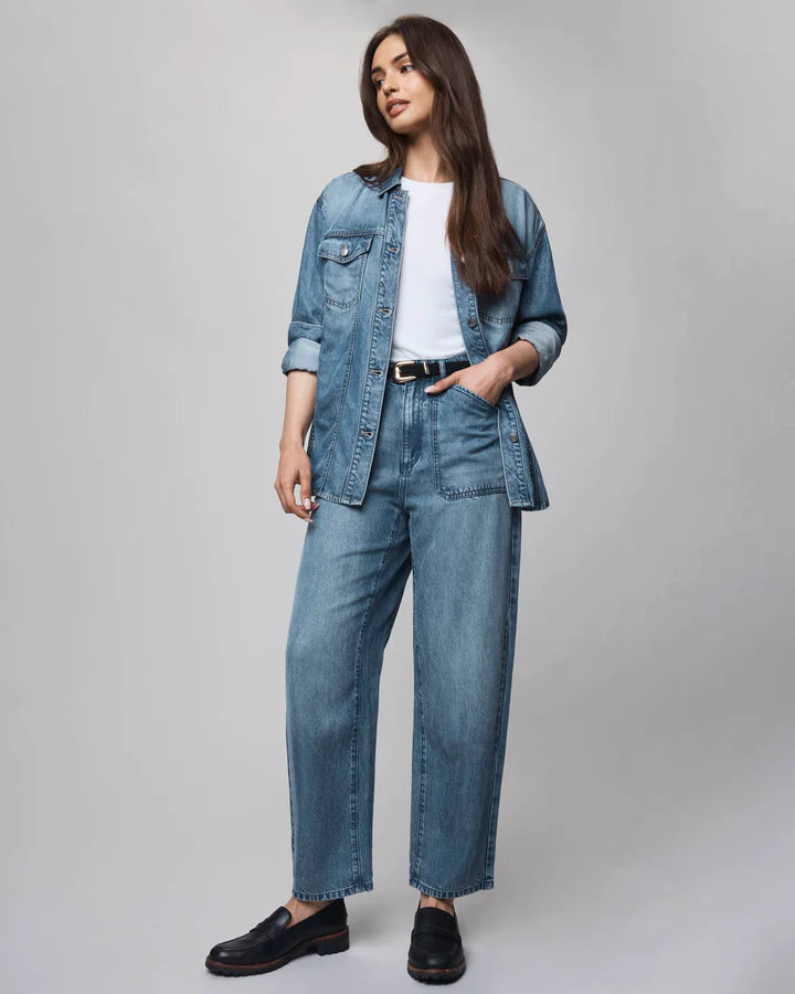 SOFT DENIM SHACKET