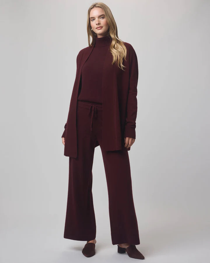 TORI CASHMERE OPEN CARDI