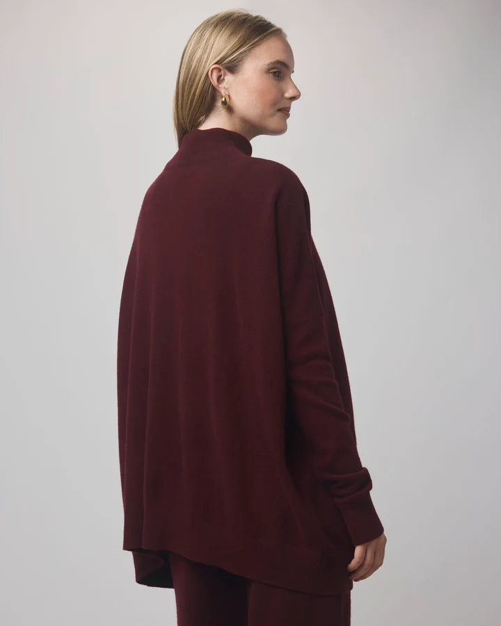 TORI CASHMERE OPEN CARDI