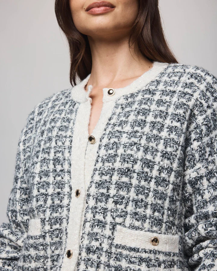 LISETTE TEXTURE CARDIGAN