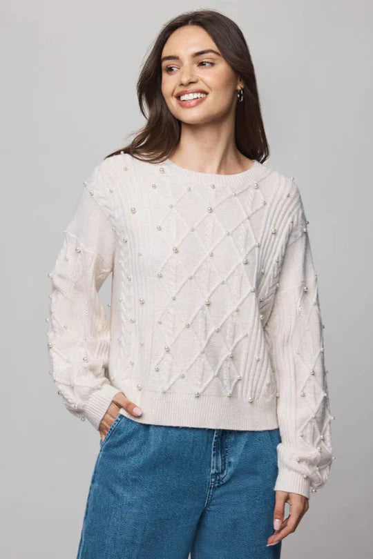 DEMI PEARL SWEATER