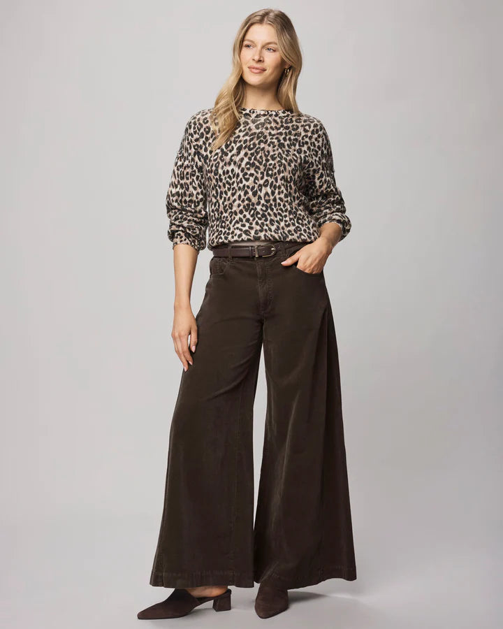 DELANEY LEOPARD SWEATER