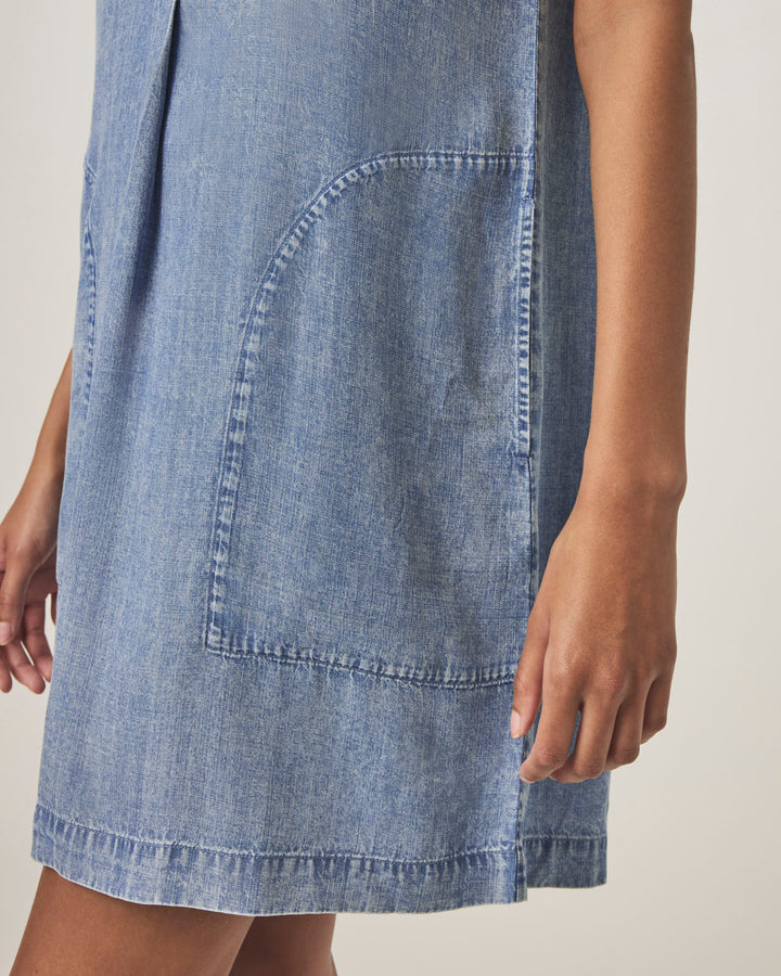 WREN INDIGO MINI DRESS