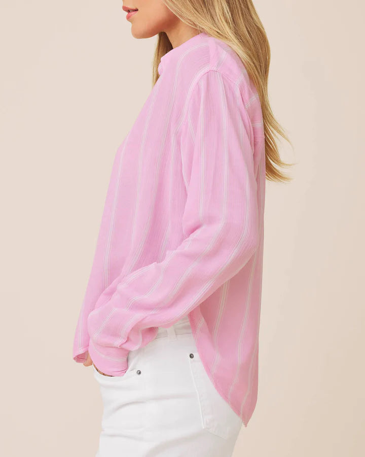 JAYLEI STRIPE BUTTON DOWN