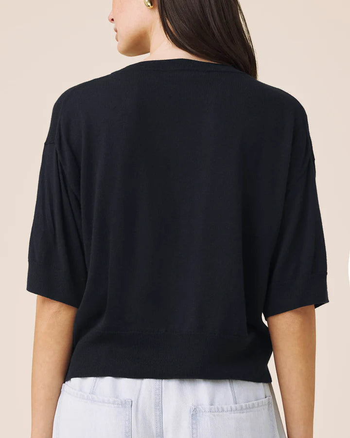 ERICA SHORT SLEEVE SWEATER