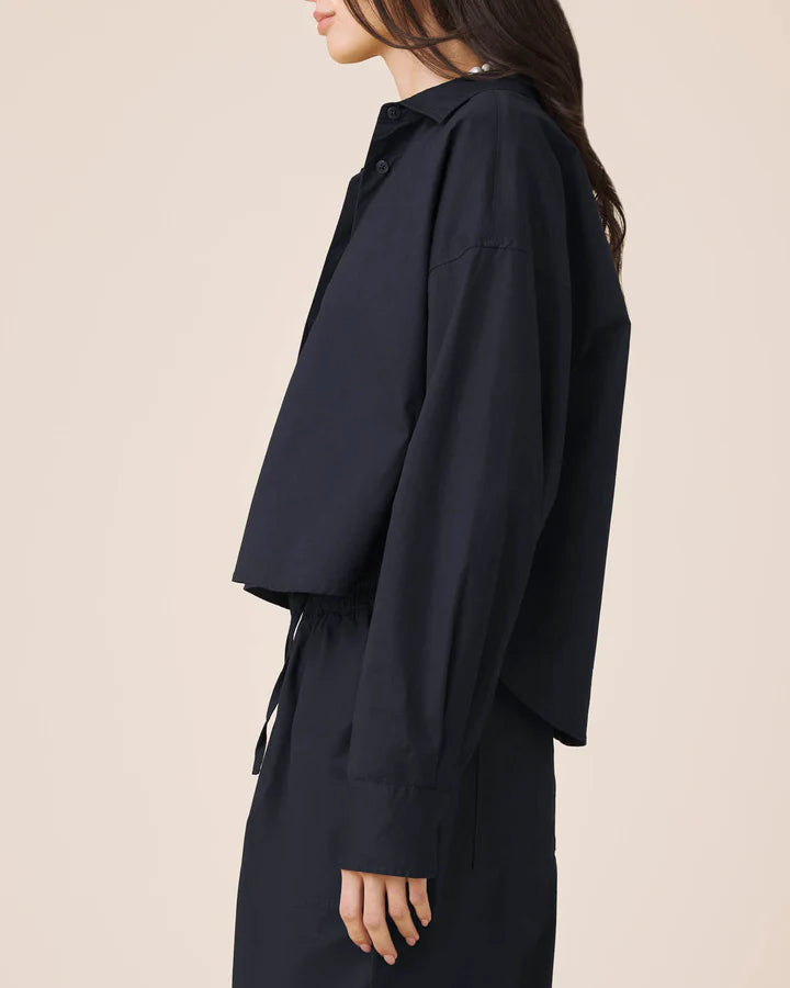 MALLORY POPLIN BUTTON DOWN