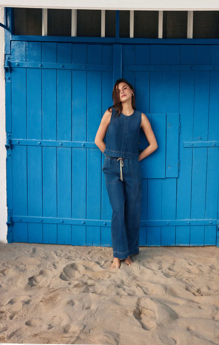 DAYCATION DENIM UTILITY PANT