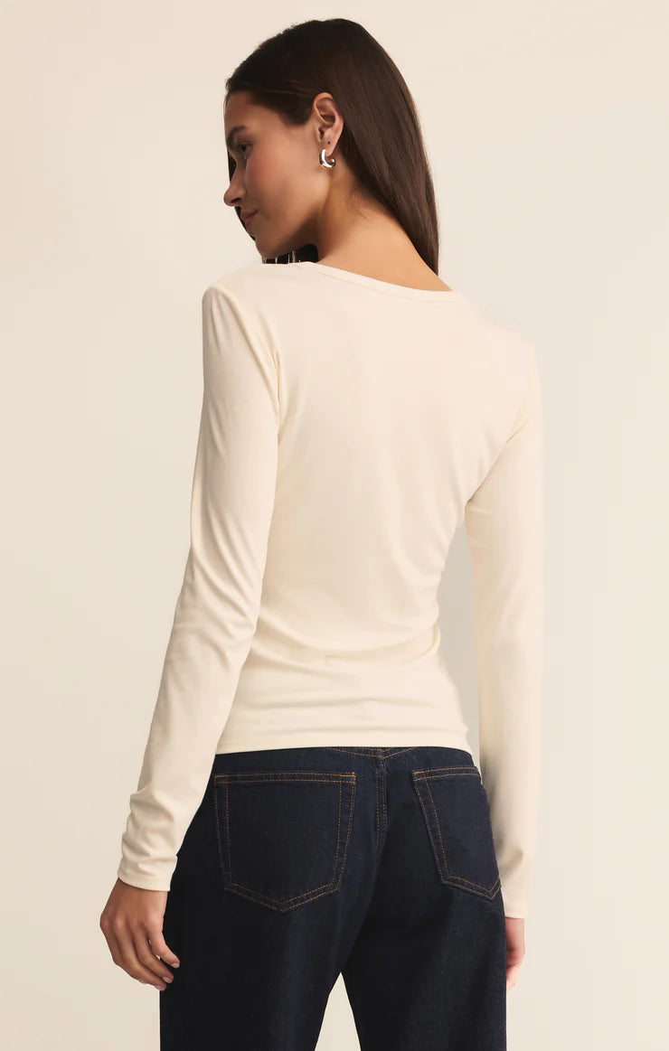 SECOND SKIN CREW LS