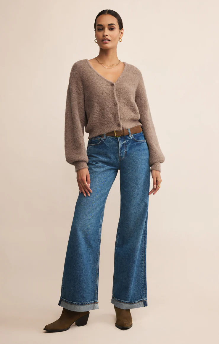 SADIRA FLUFFY CARDIGAN