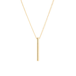 MATCHSTICK PENDANT - GOLD