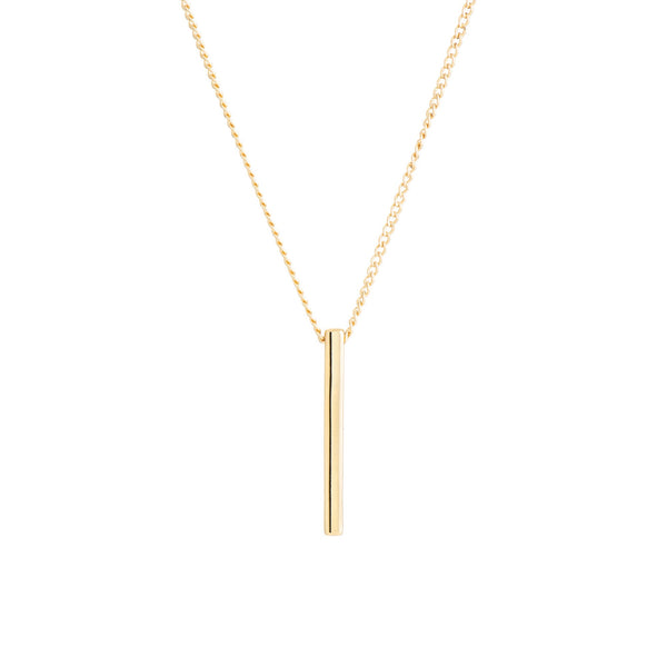 MATCHSTICK PENDANT - GOLD