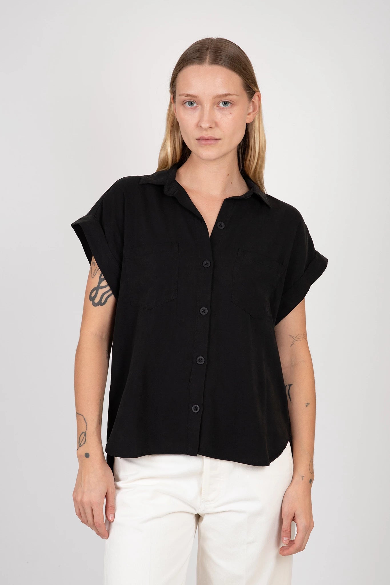 TWO POCKET SHORT SLEEVE SHIRT