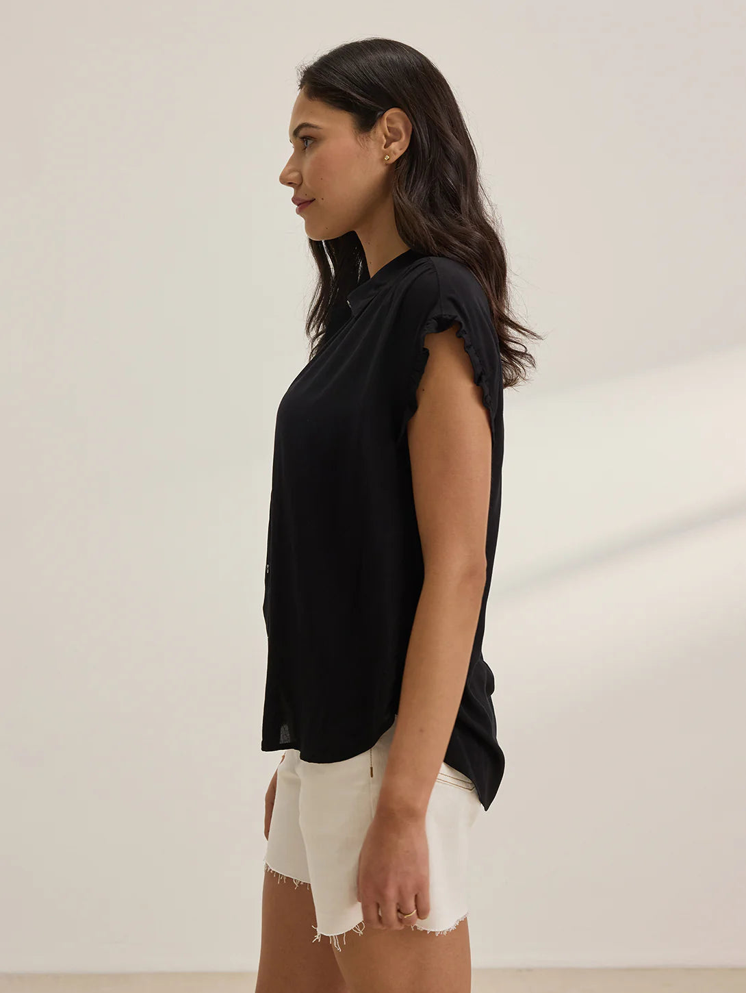 AKIRA07 RAYON CHALLIS TOP