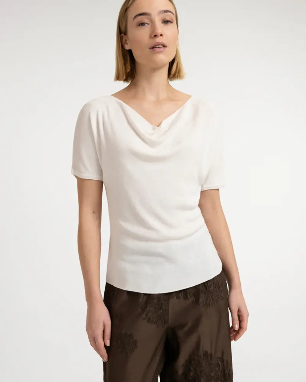 BOATNECK SS SWEATER