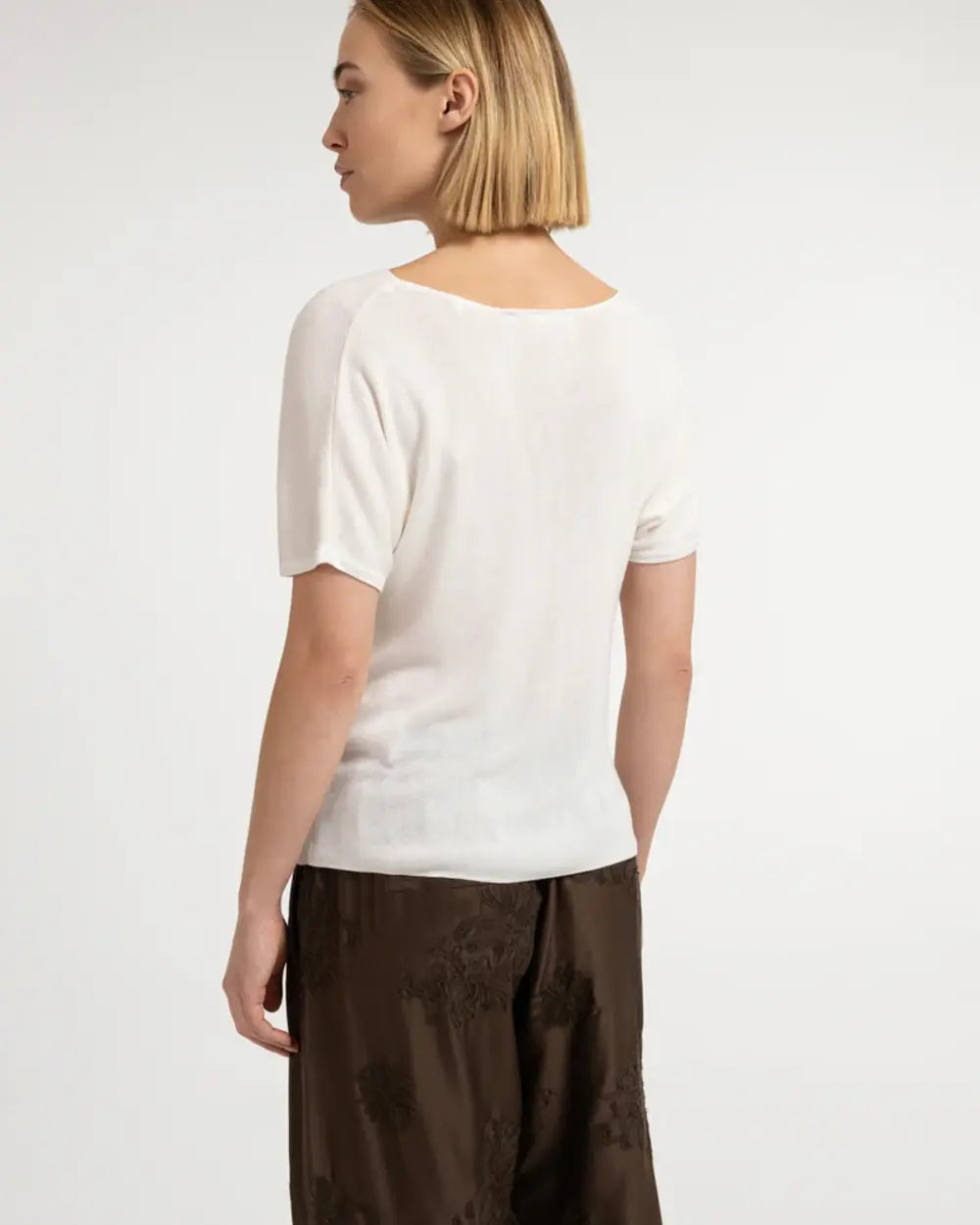 BOATNECK SS SWEATER
