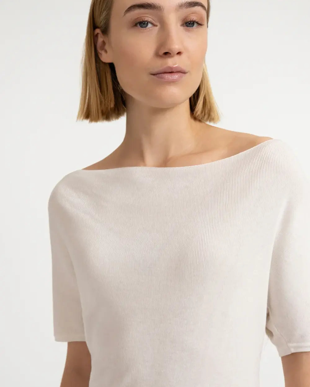 BOATNECK SS SWEATER