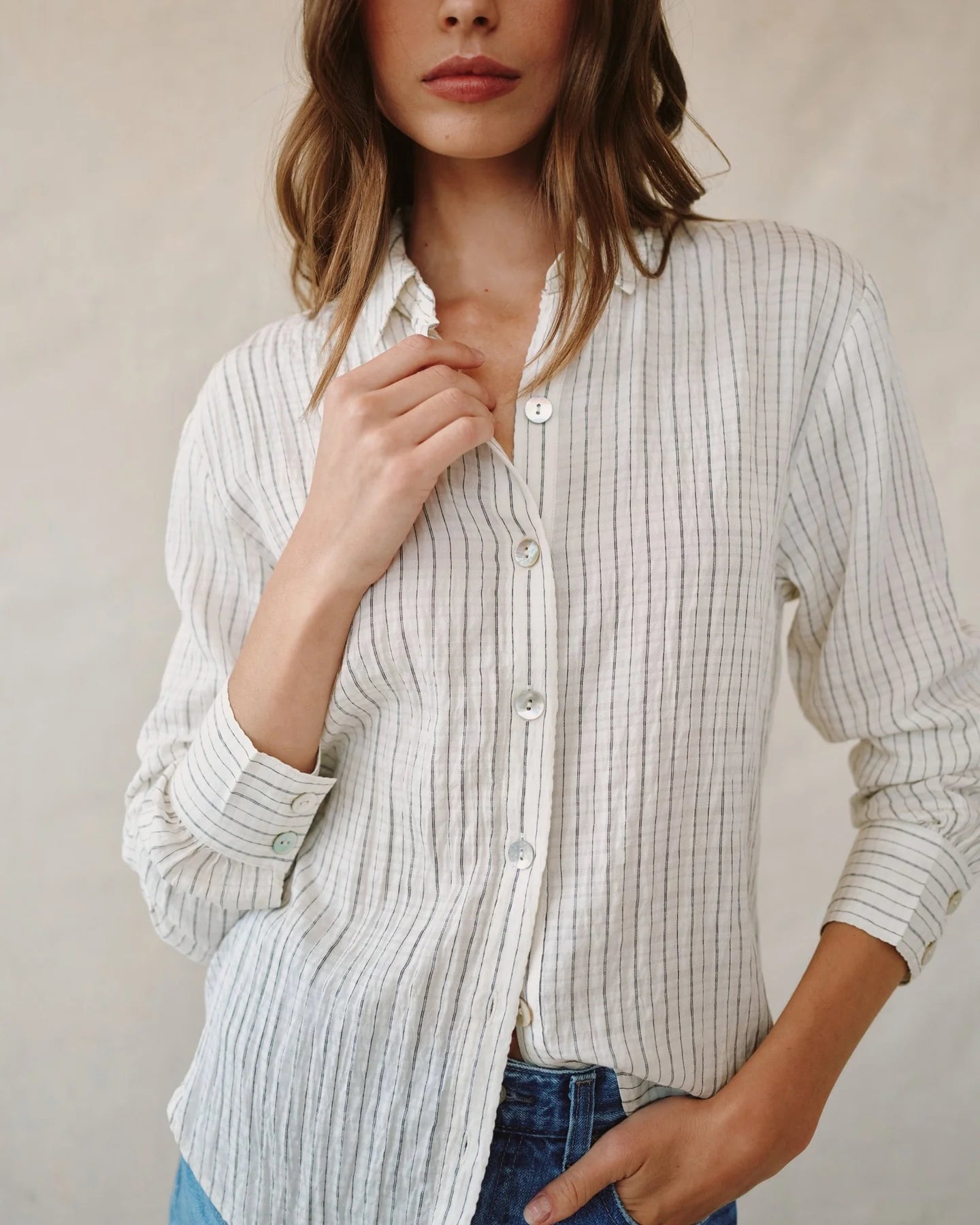 BOYFRIEND BUTTON DOWN