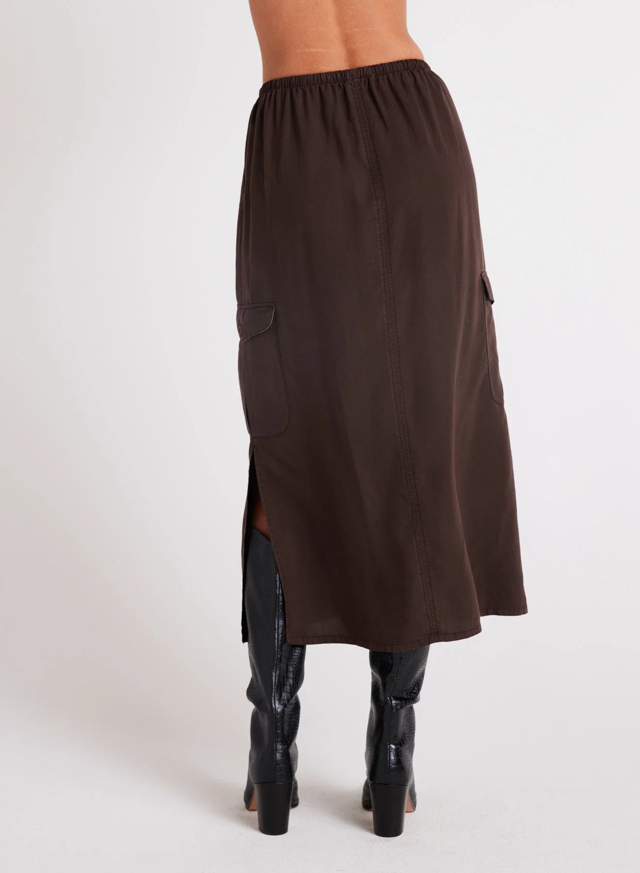 CARGO MIDI SKIRT