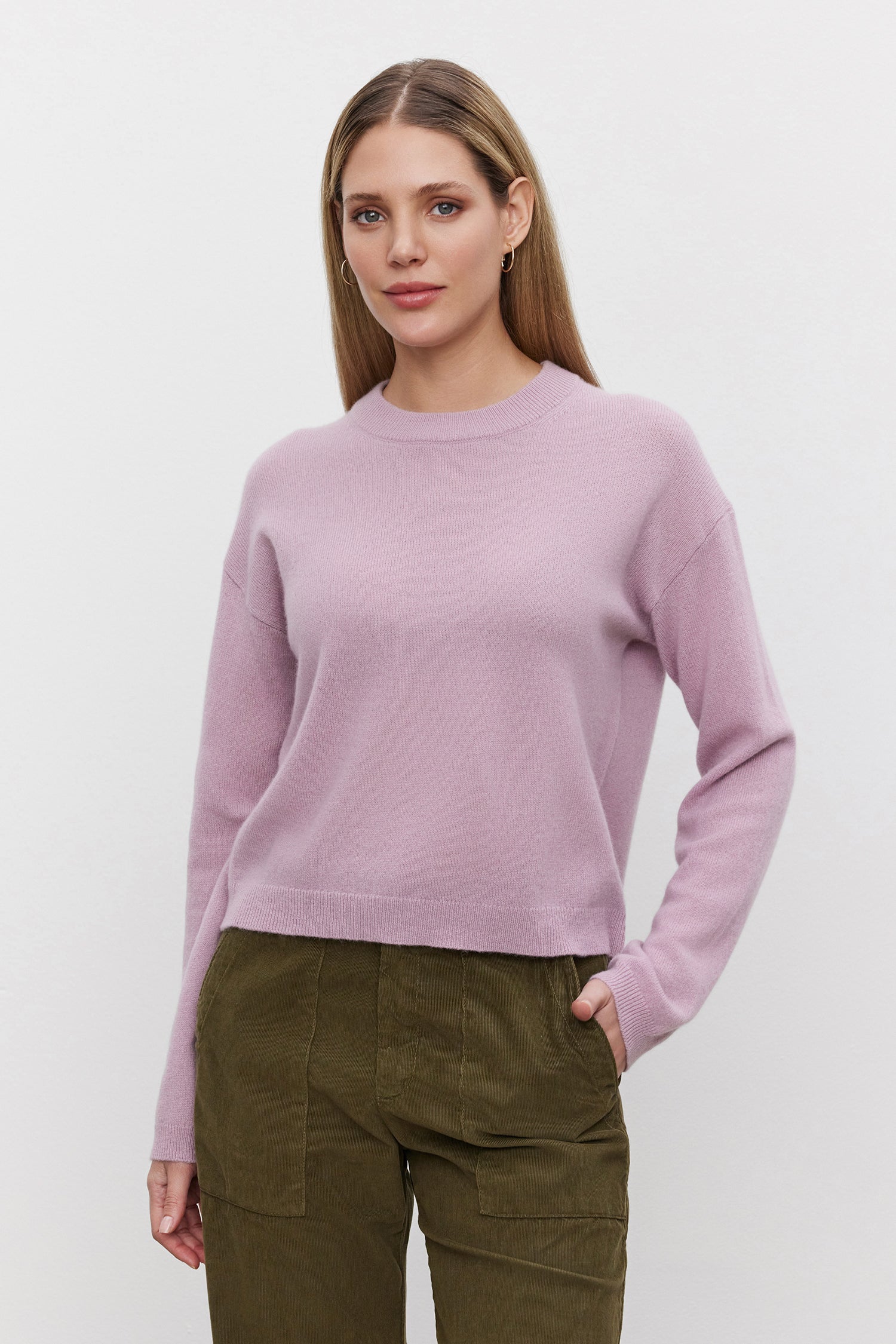 BROOKLYN DS CASHMERE PULLOVER SWEATER