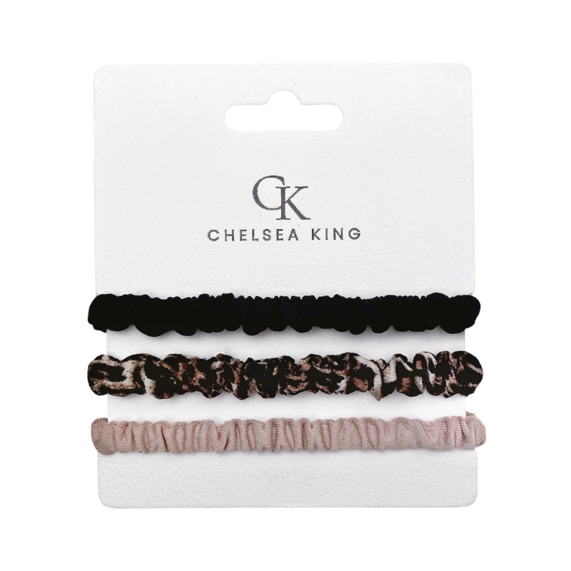 CK HAIR TIES 3 PK