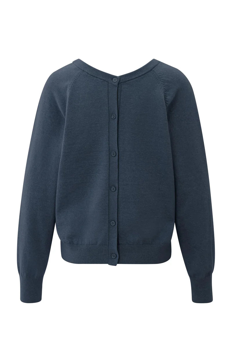 DOUBLE V NECK SWEATER