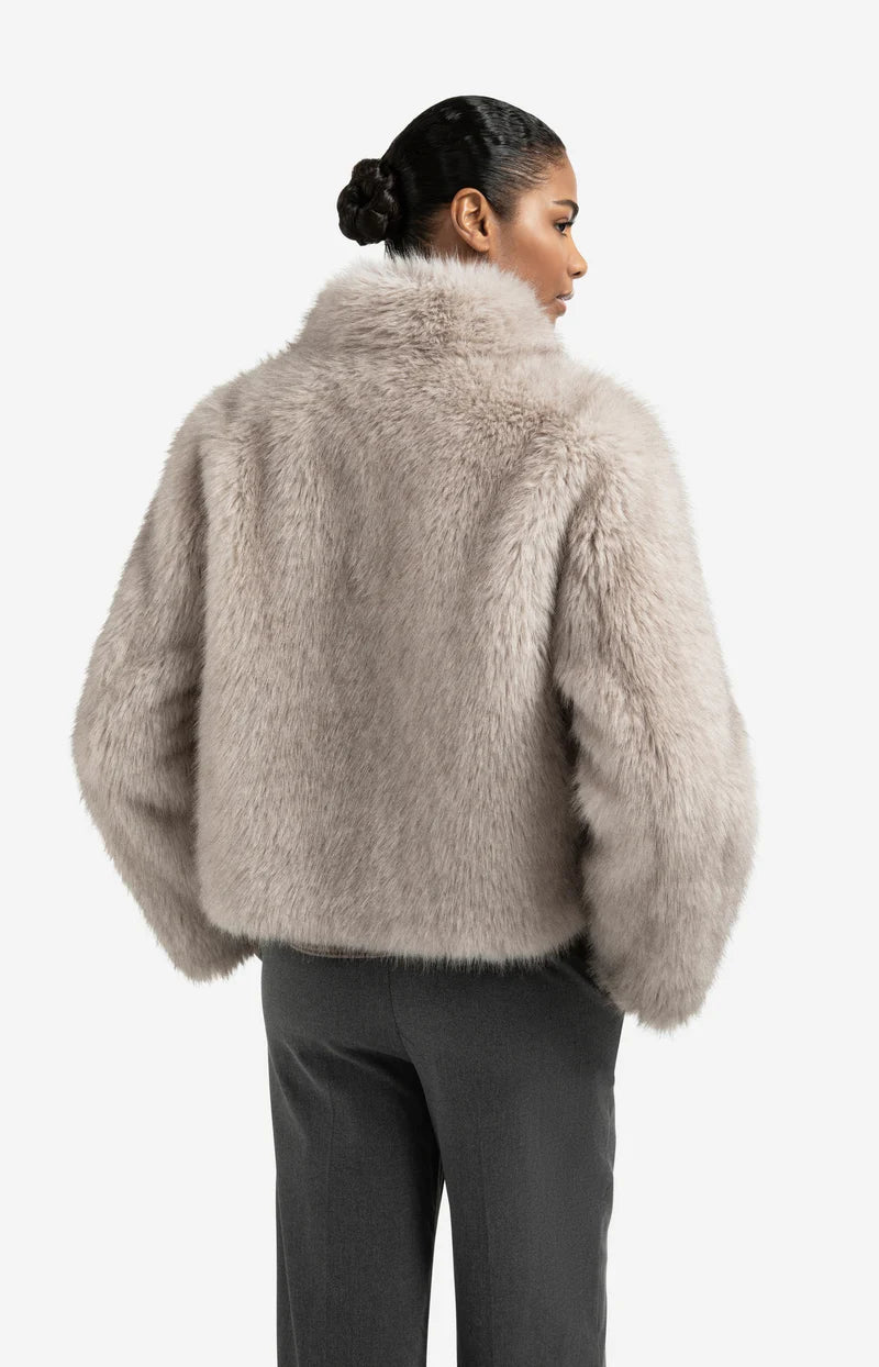 FAUX FUR JACKET