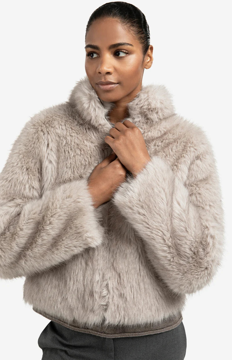FAUX FUR JACKET
