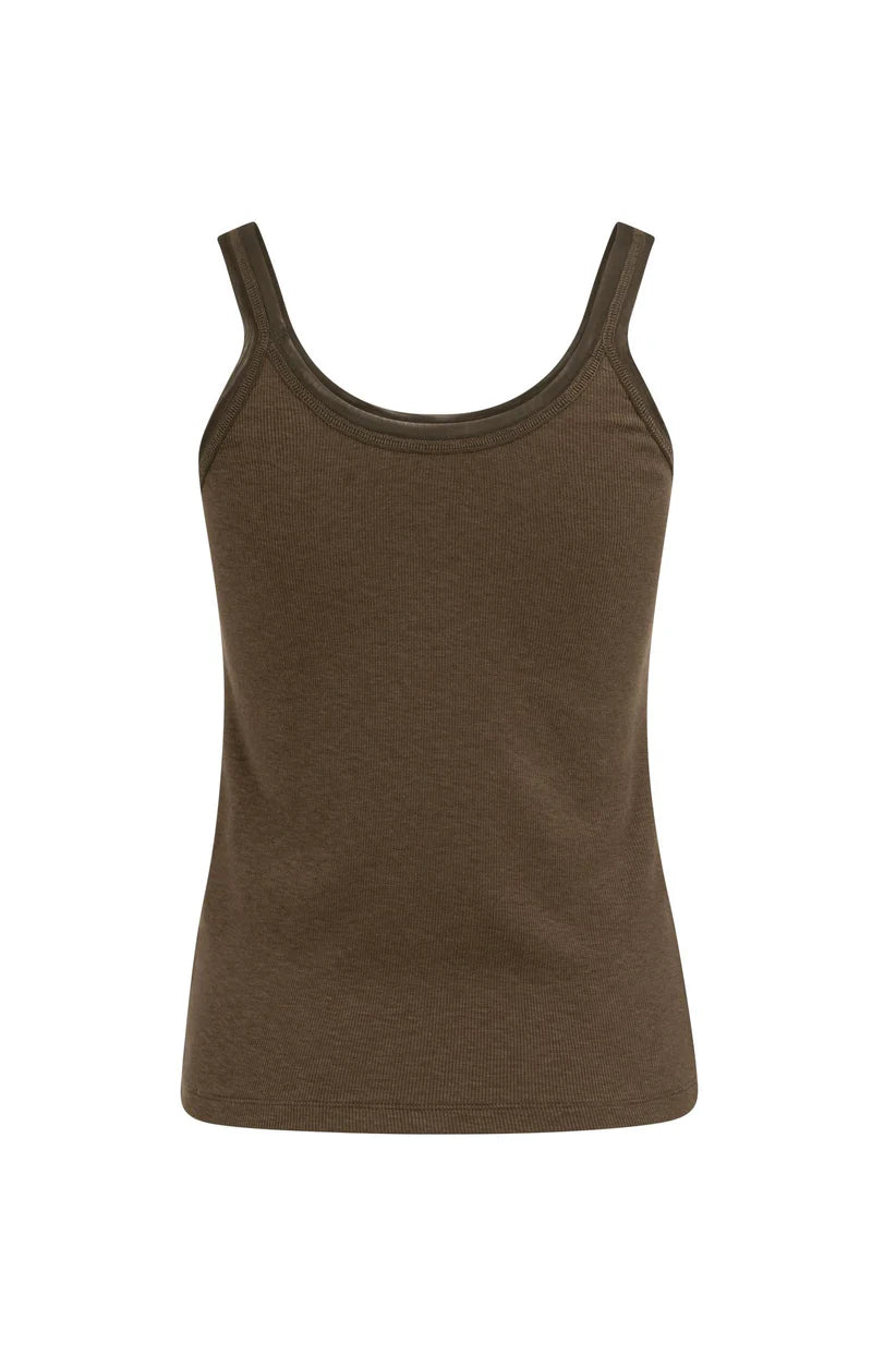 SINGLET W/ MESH EDGE