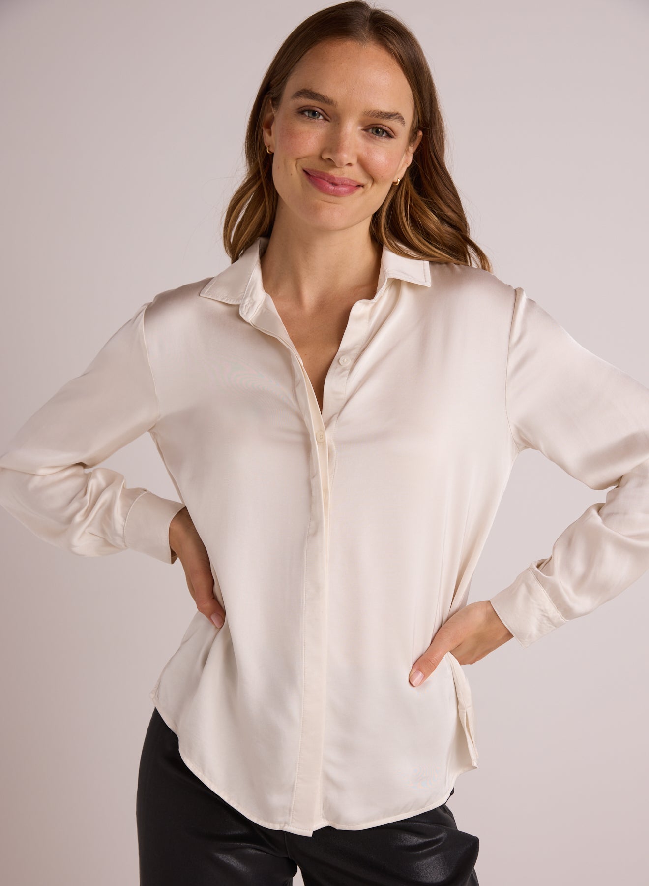 HIGH LOW HEM SHIRT